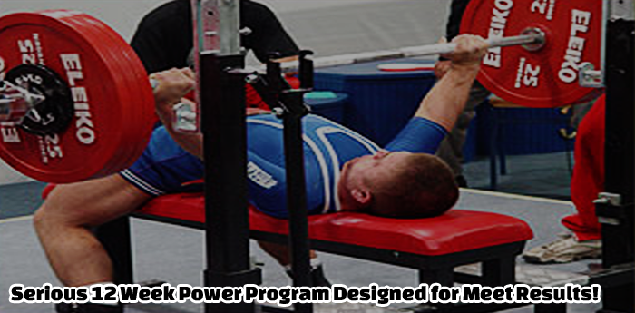 3 Month Powerlifting Plan